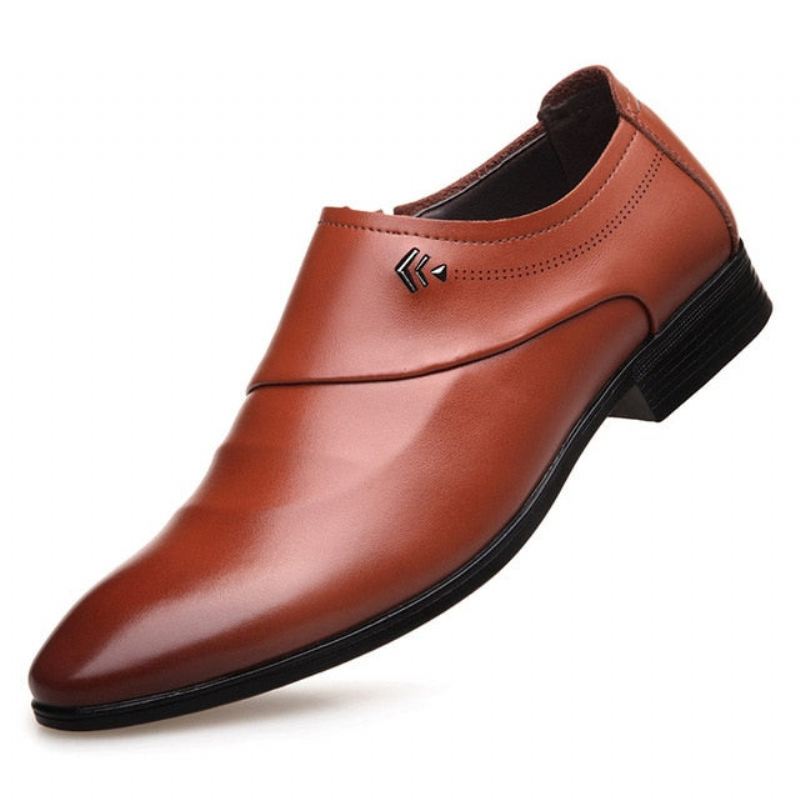 Formele Leren Oxford Schoenen Elegante Schoenen Heren