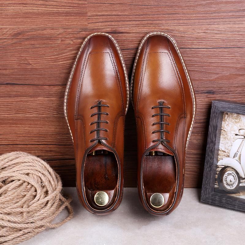 Formele Oxford-schoenen In Londense Stijl Elegante Schoenen Heren