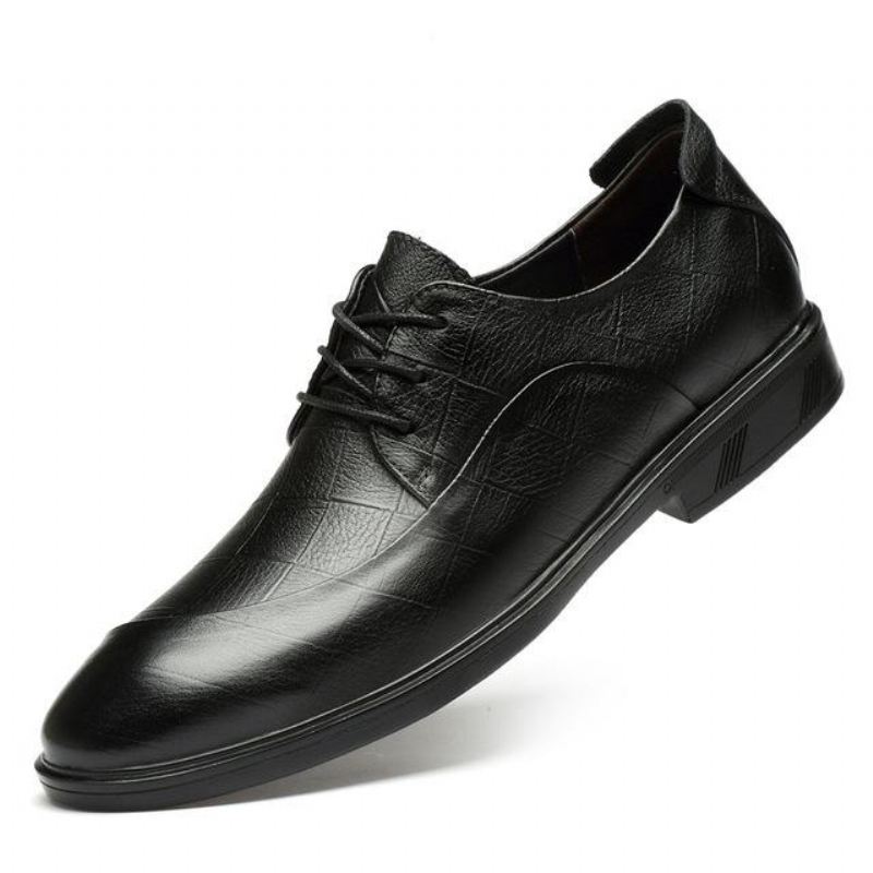 Formele Oxfords Van Echt Leer Elegante Schoenen Heren