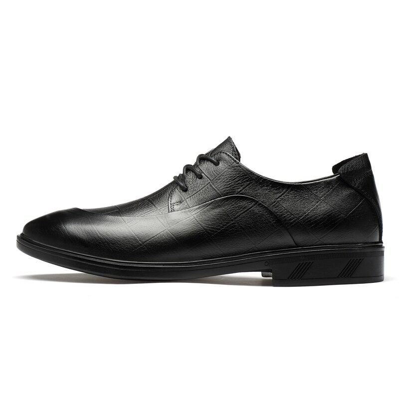 Formele Oxfords Van Echt Leer Elegante Schoenen Heren