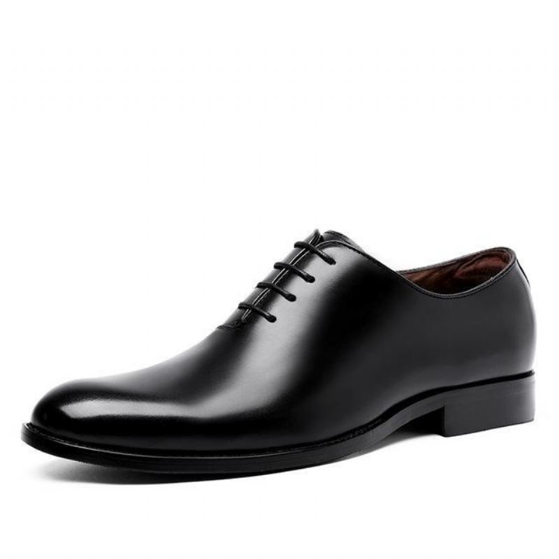 Formele Zakelijke Minimalistische Oxford Schoenen Met Veters Elegante Schoenen Heren