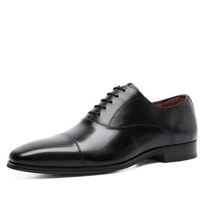 Heren Elegante Schoenen British Business Office Lederen Oxford Schoenen