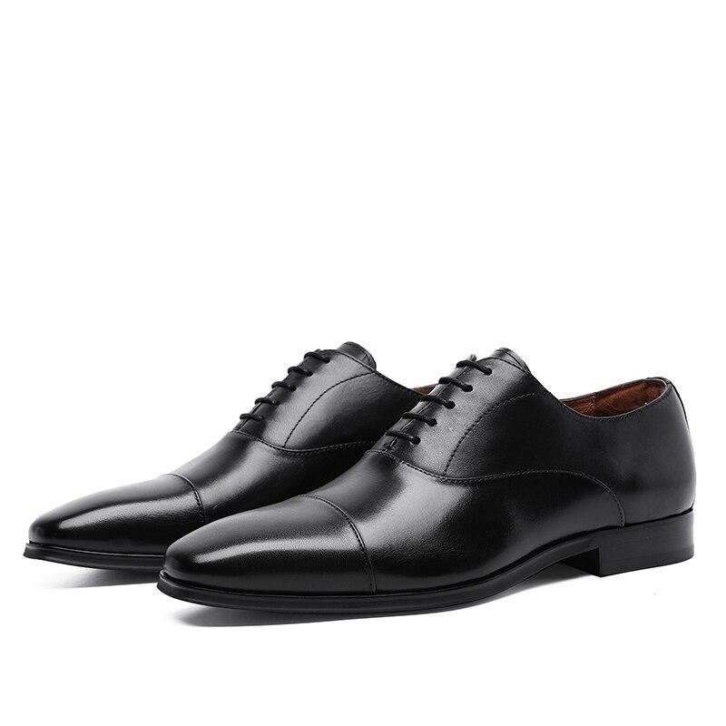 Heren Elegante Schoenen British Business Office Lederen Oxford Schoenen