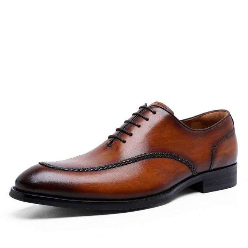 Heren Elegante Schoenen Brogues Retro Gentleman Oxford-schoenen