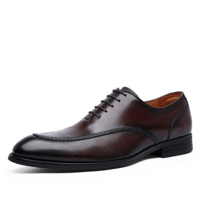 Heren Elegante Schoenen Brogues Retro Gentleman Oxford-schoenen