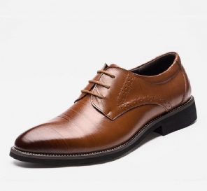 Heren Elegante Schoenen Gesneden Italiaans Formeel Oxford