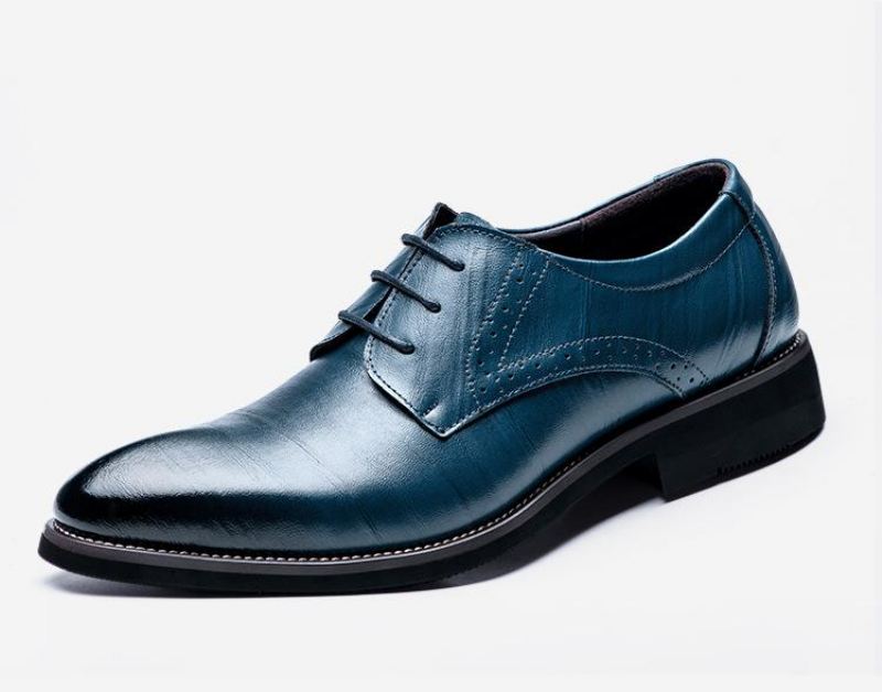 Heren Elegante Schoenen Gesneden Italiaans Formeel Oxford