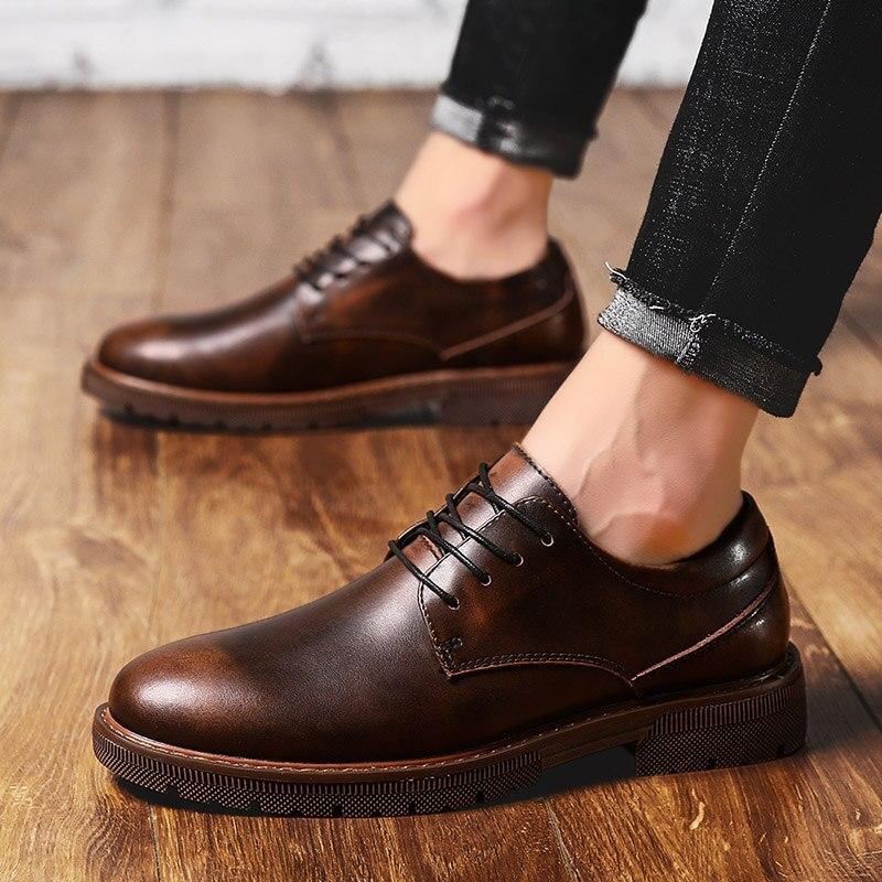 Heren Elegante Schoenen Lage Martens Oxford-schoenen