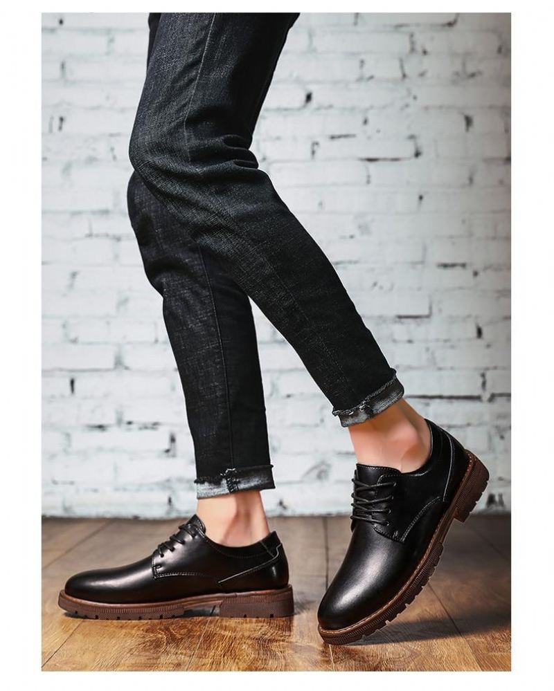 Heren Elegante Schoenen Lage Martens Oxford-schoenen