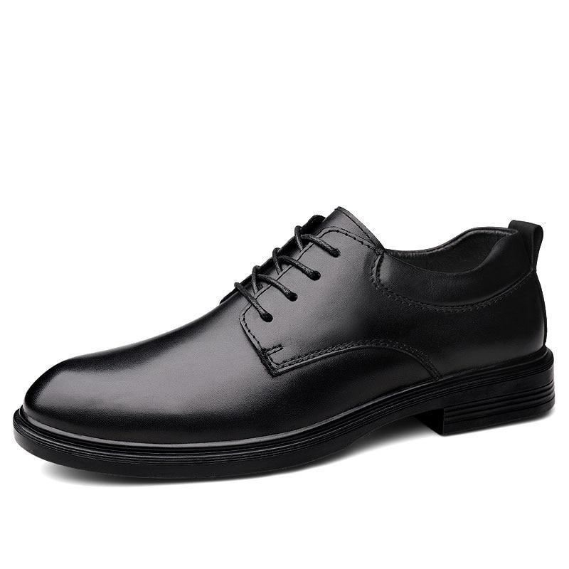 Heren Elegante Schoenen Leren Oxford-schoenen Milano-stijl