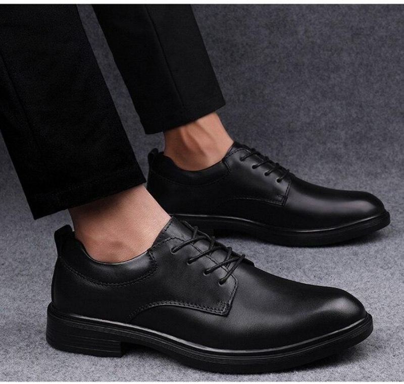 Heren Elegante Schoenen Leren Oxford-schoenen Milano-stijl