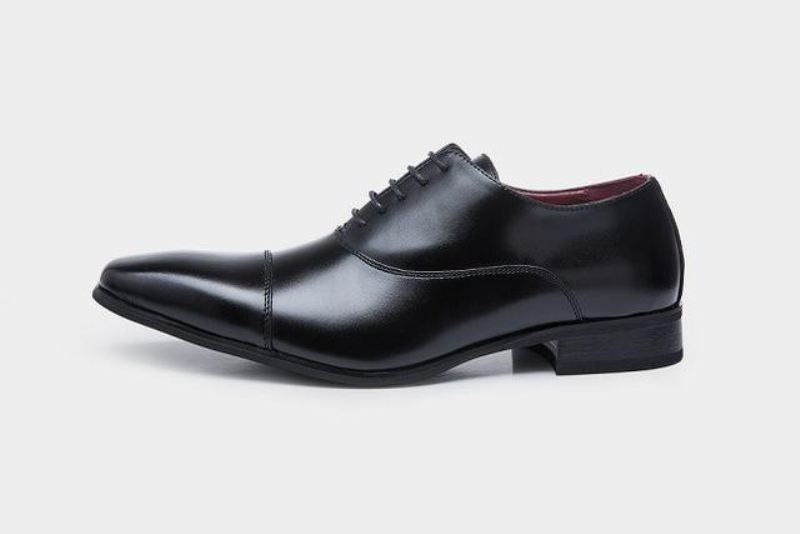 Heren Elegante Schoenen Luxe Echt Lederen Formele Oxfords