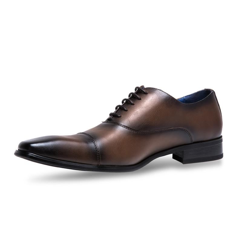 Heren Elegante Schoenen Luxe Echt Lederen Formele Oxfords