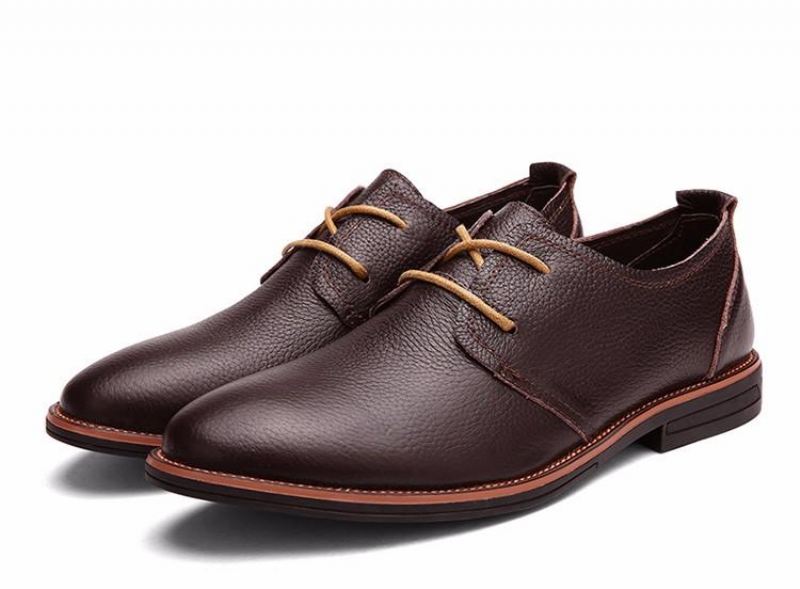 Heren Elegante Schoenen Oxfords Lederen Formele Schoenen