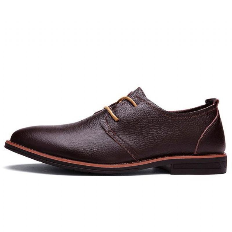 Heren Elegante Schoenen Oxfords Lederen Formele Schoenen