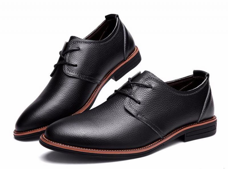 Heren Elegante Schoenen Oxfords Lederen Formele Schoenen