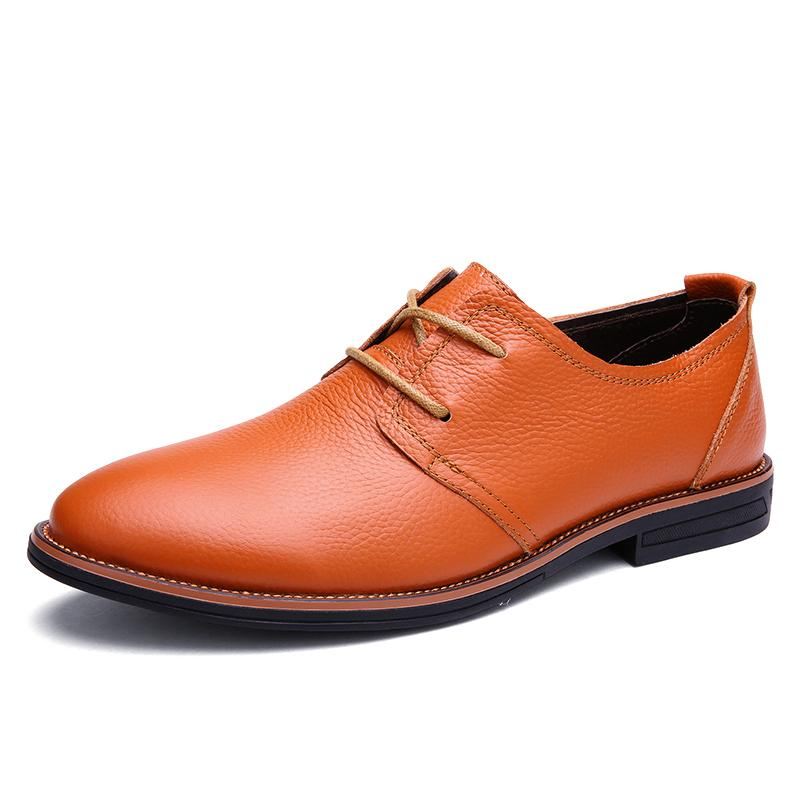 Heren Elegante Schoenen Oxfords Lederen Formele Schoenen