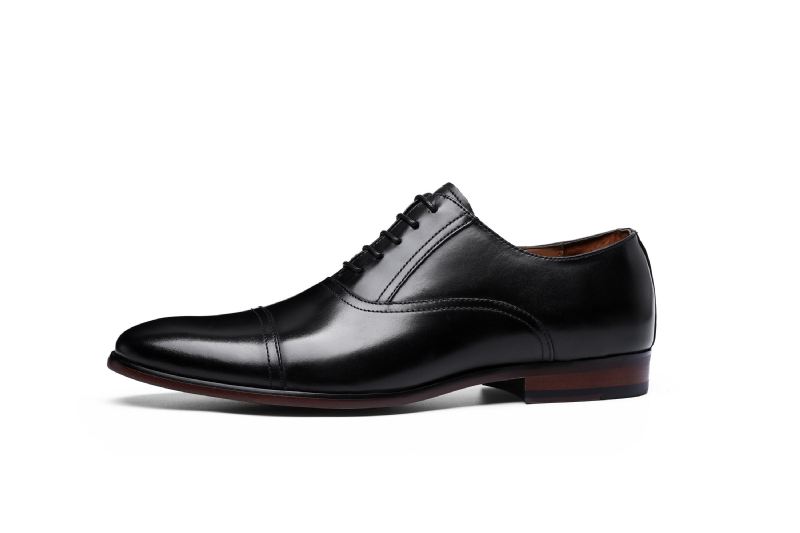 Heren Elegante Schoenen Retro Ossenleer Oxford Schoenen