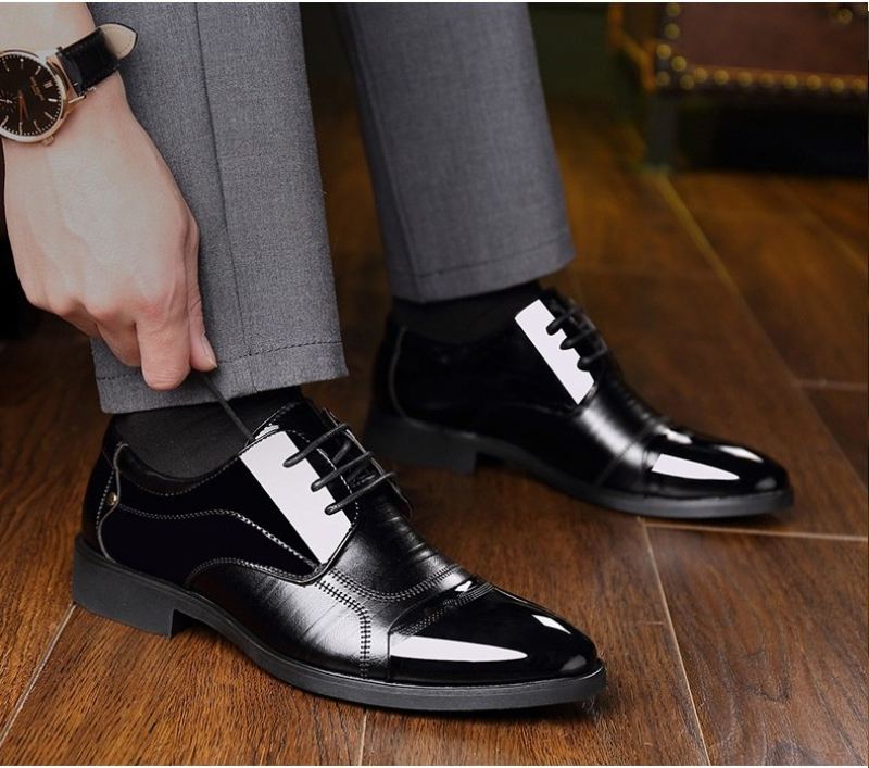 Kwaliteit Zacht Ademend Mode Oxford Elegante Schoenen Heren