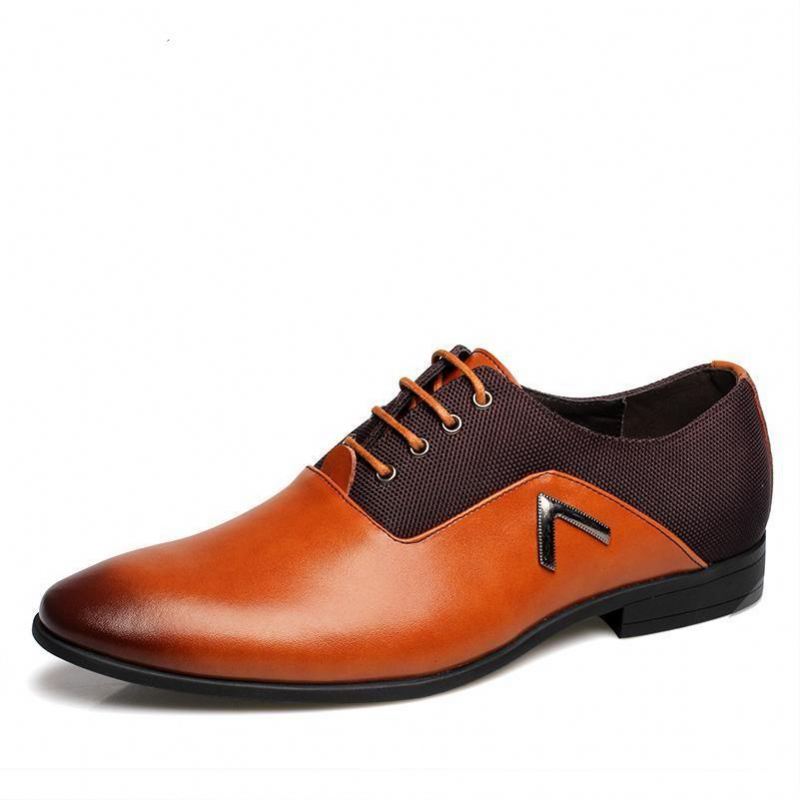 Leren Elegant Design Casual Oxfords Elegante Schoenen Heren