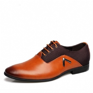 Leren Elegant Design Casual Oxfords Elegante Schoenen Heren