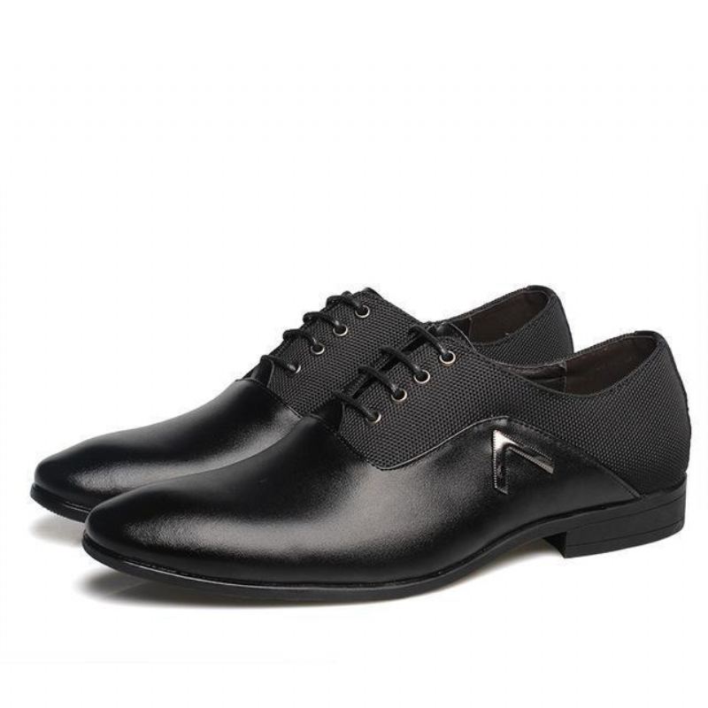 Leren Elegant Design Casual Oxfords Elegante Schoenen Heren