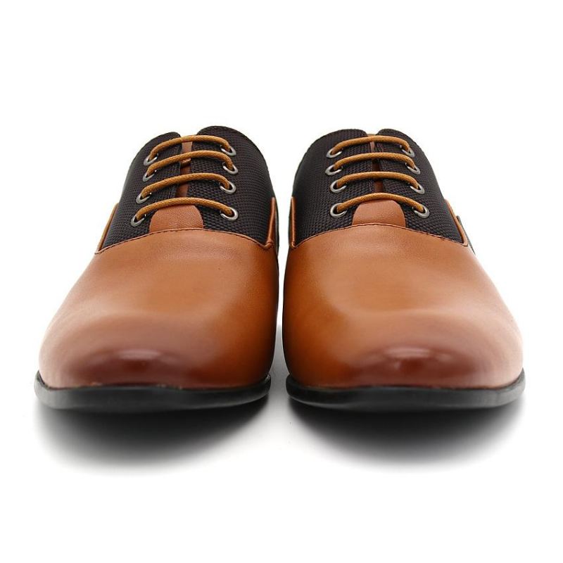 Leren Elegant Design Casual Oxfords Elegante Schoenen Heren