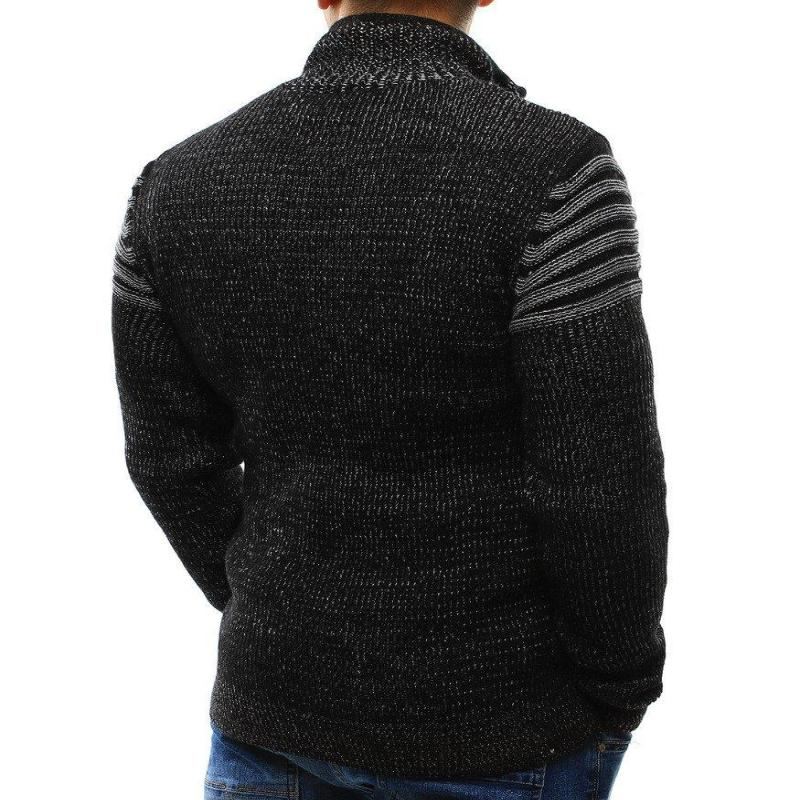 Heren Truien Kraag Ritsgat Hedging Sweater