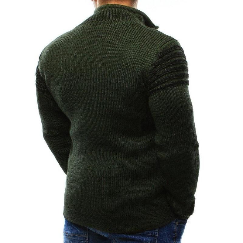 Heren Truien Kraag Ritsgat Hedging Sweater