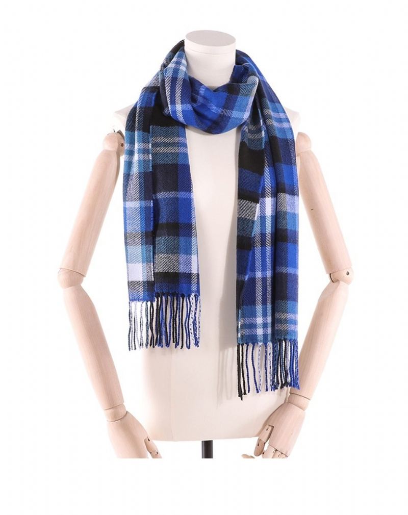 Winter Foulard Geruite Sjaals