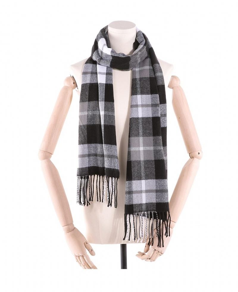 Winter Foulard Geruite Sjaals