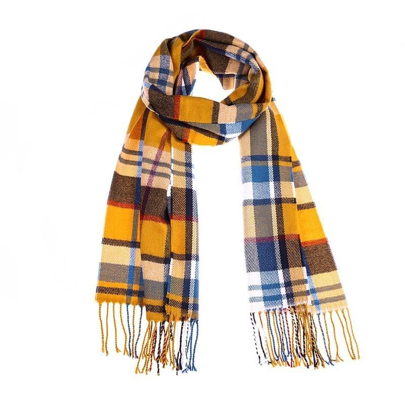 Winter Foulard Geruite Sjaals