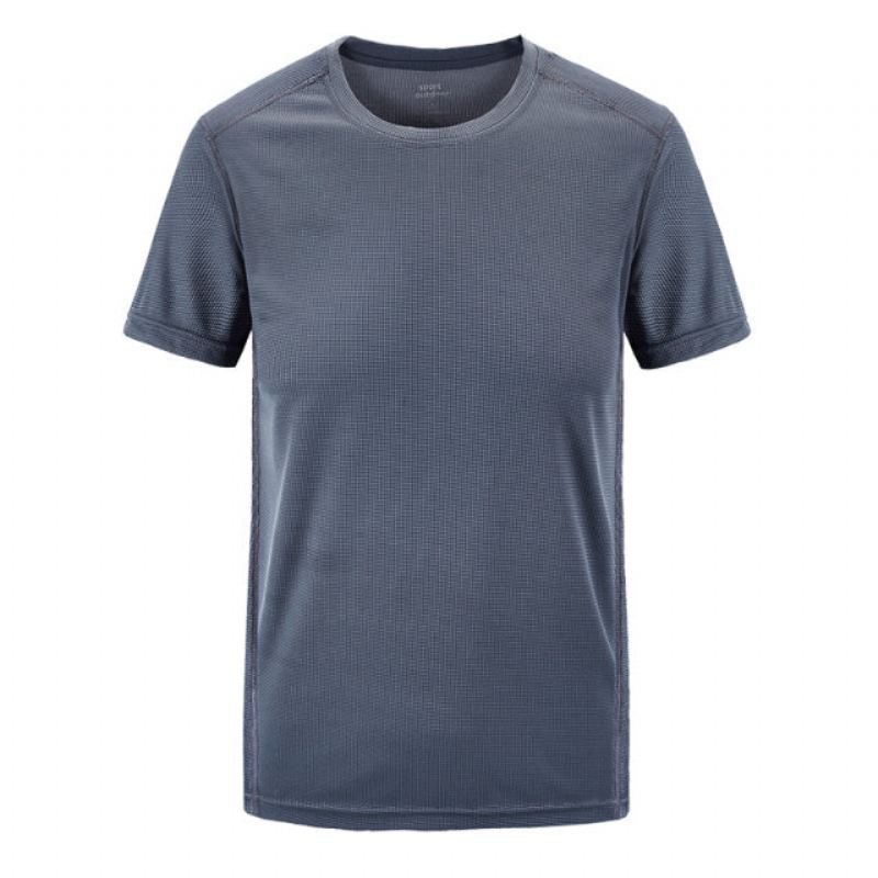 Overhemden Heren Casual Hardloopshirt Met Droge Pasvorm