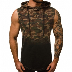 Overhemden Heren Stringer Sportswear Camo Tanktop