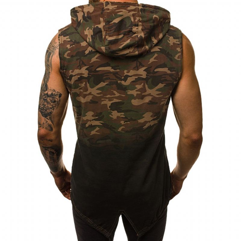 Overhemden Heren Stringer Sportswear Camo Tanktop