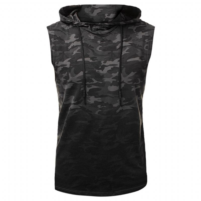 Overhemden Heren Stringer Sportswear Camo Tanktop