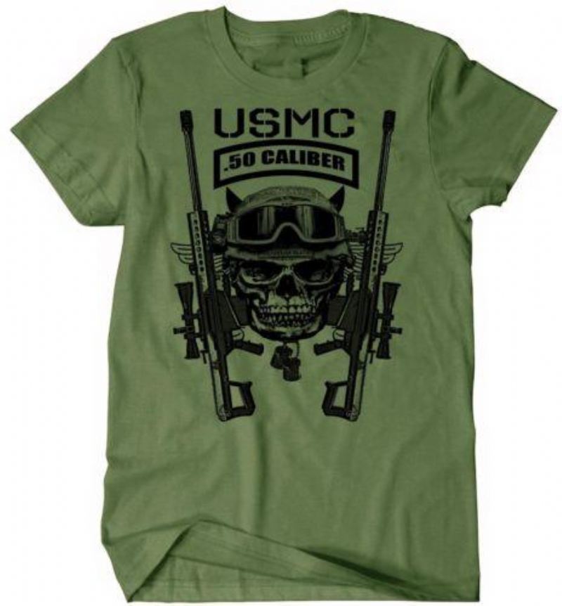 Overhemden Heren Us Marines Infantry Assaultman T-shirt