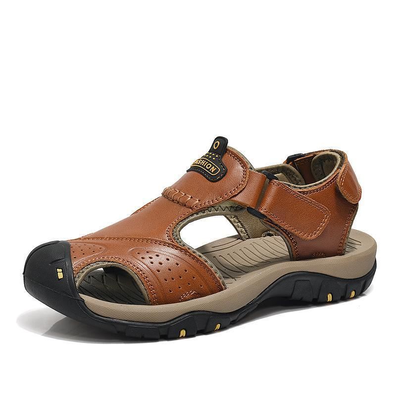 Heren Sandalen Zomersandalen Van Echt Leer