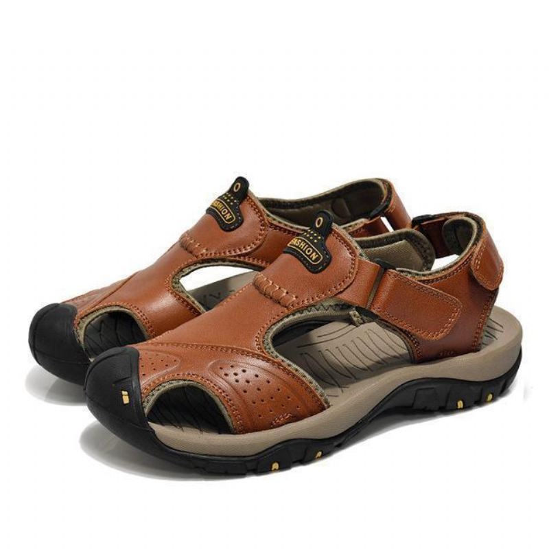 Heren Sandalen Zomersandalen Van Echt Leer