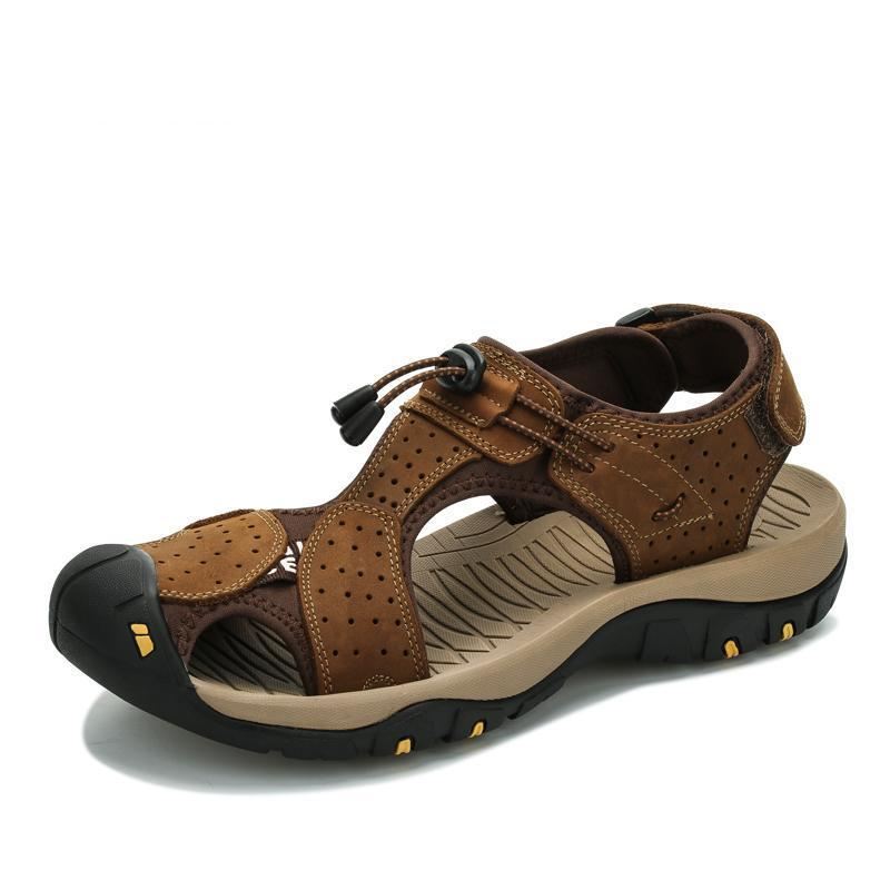 Hoge Kwaliteit Lederen Heren Sandalen