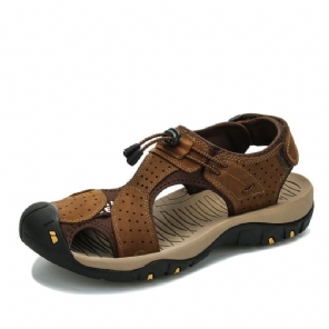 Hoge Kwaliteit Lederen Heren Sandalen