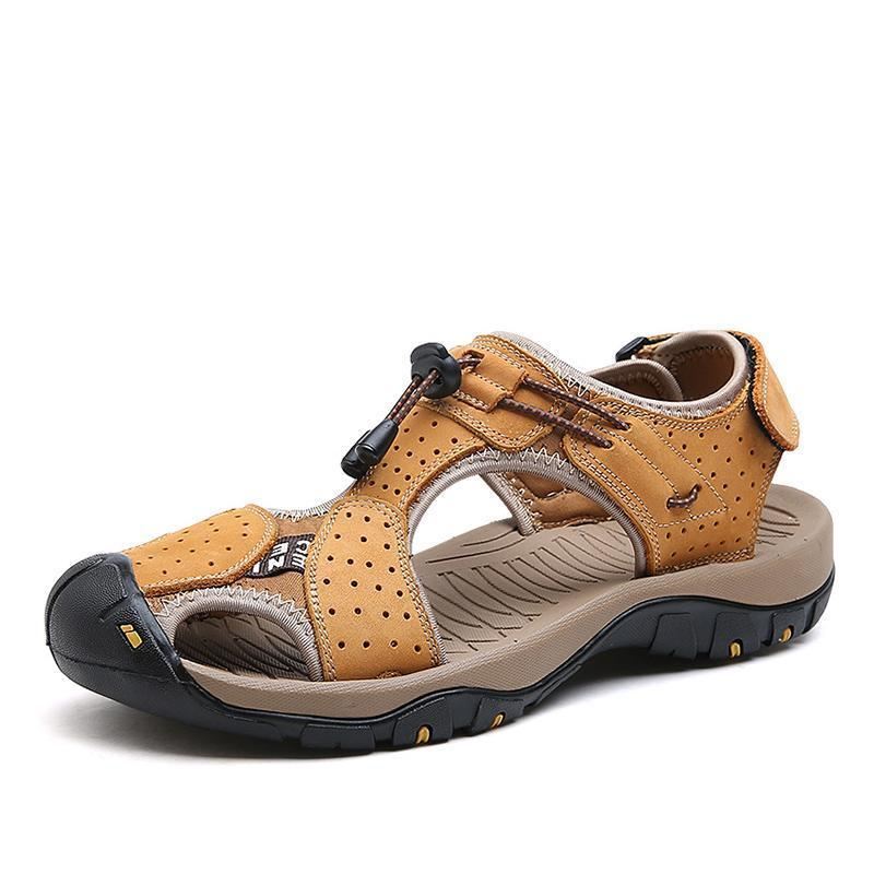 Hoge Kwaliteit Lederen Heren Sandalen