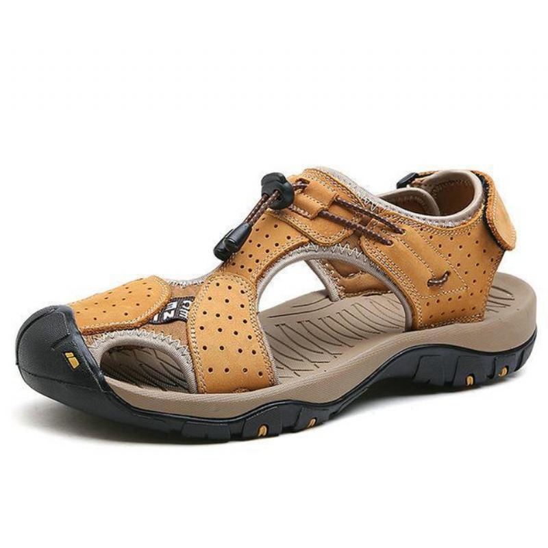 Hoge Kwaliteit Lederen Heren Sandalen