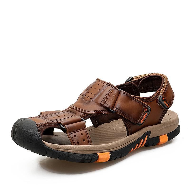 Sandalen Van Echt Leer