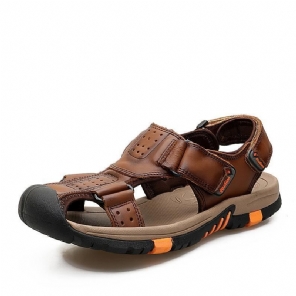 Sandalen Van Echt Leer