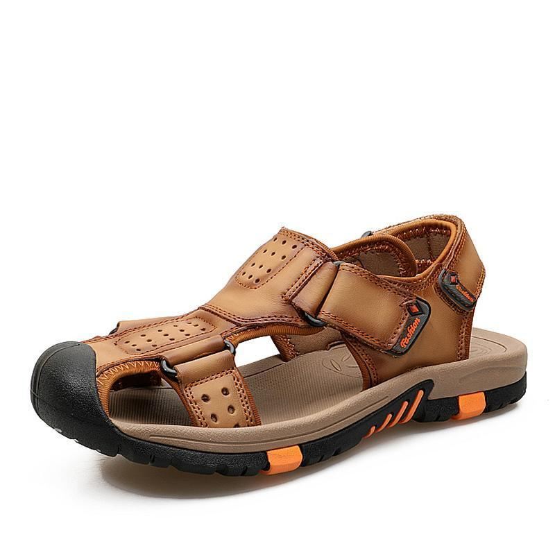 Sandalen Van Echt Leer