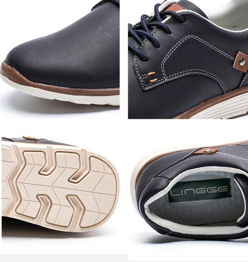 Britse Stijl Herfst Herenschoenen Casual Schoenen