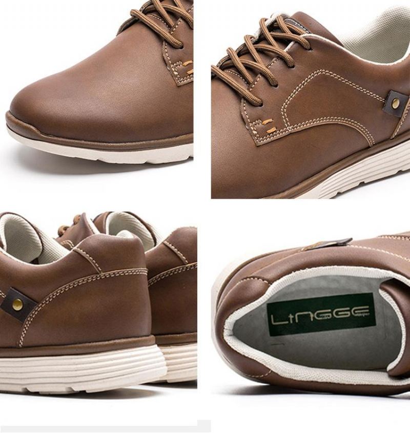 Britse Stijl Herfst Herenschoenen Casual Schoenen