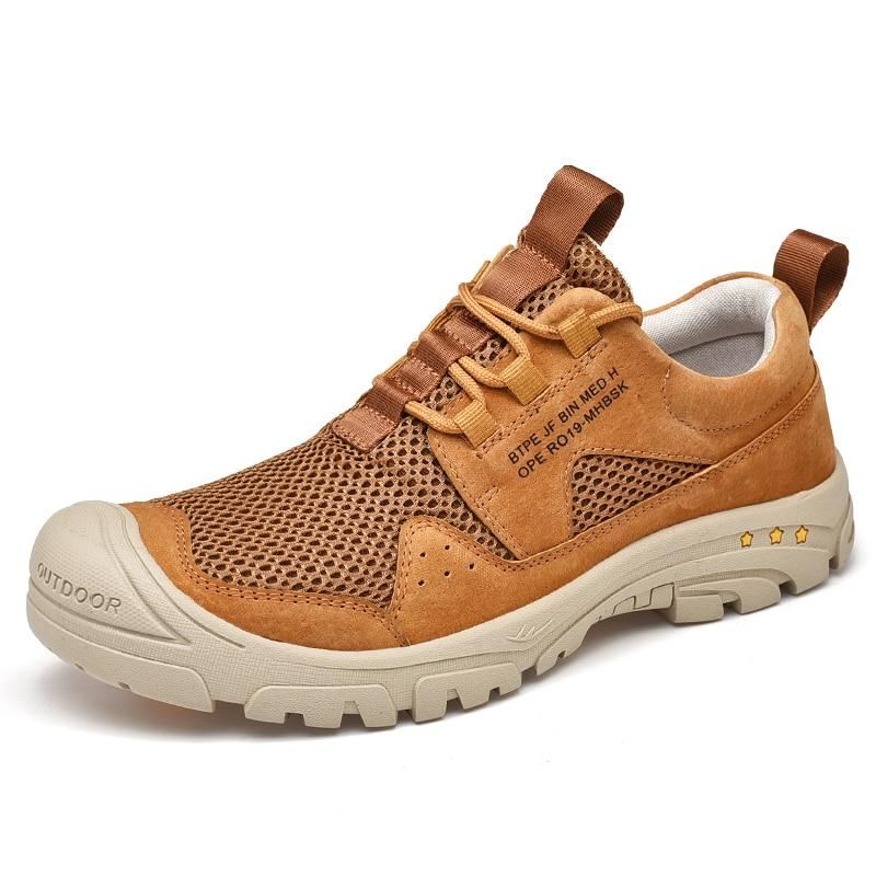 Casual Schoenen Heren Ademende Casual Wandelschoenen Van Mesh