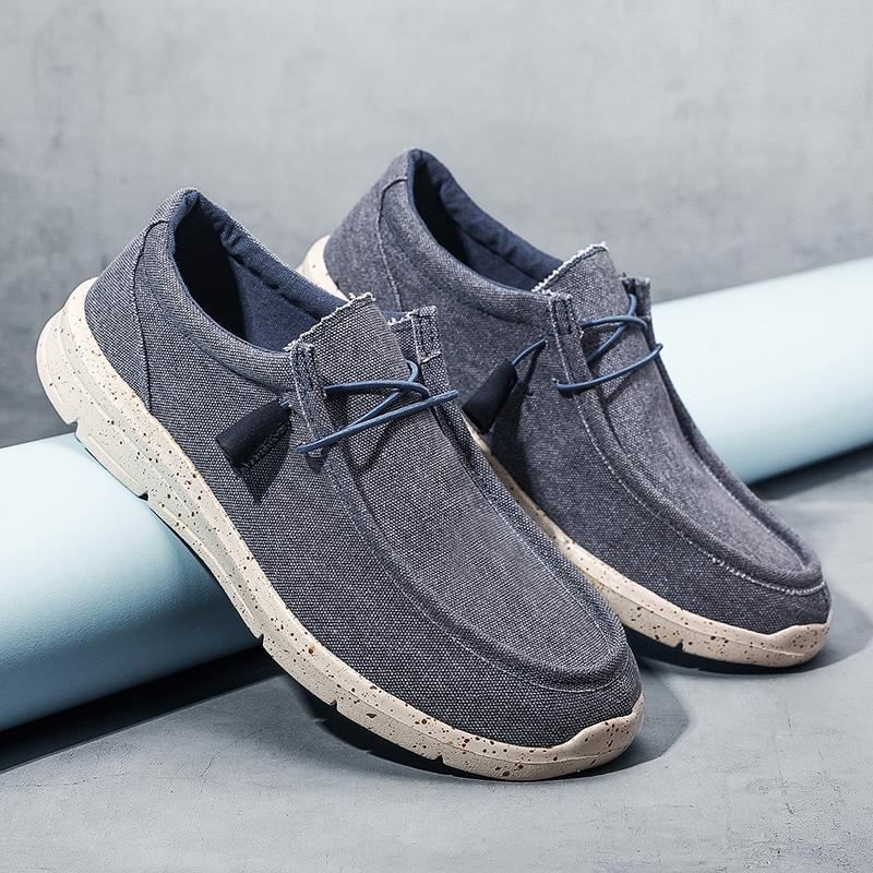 Casual Schoenen Heren Canvas Ademende Vrijetijdsschoenen